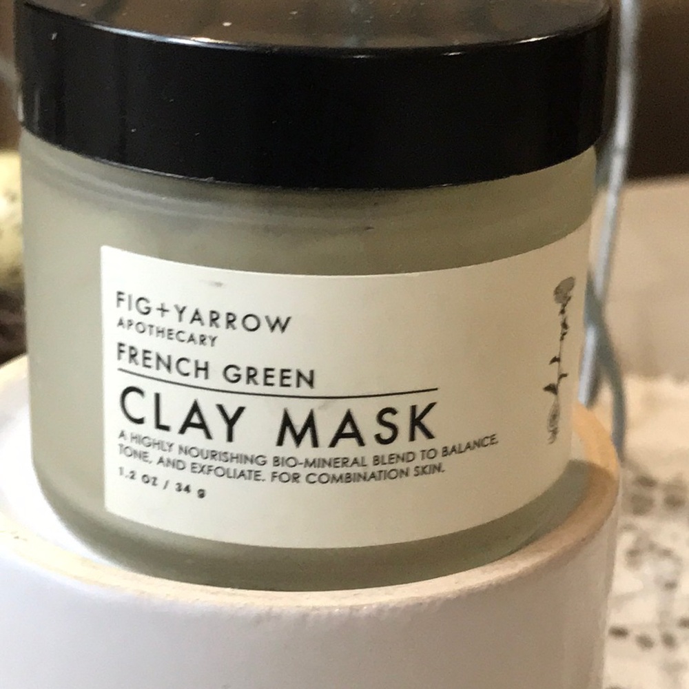 Fig + Yarrow Apothecary French Green Clay Mask
